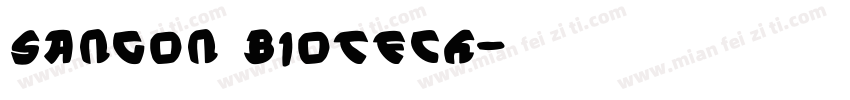 Sangon Biotech字体转换